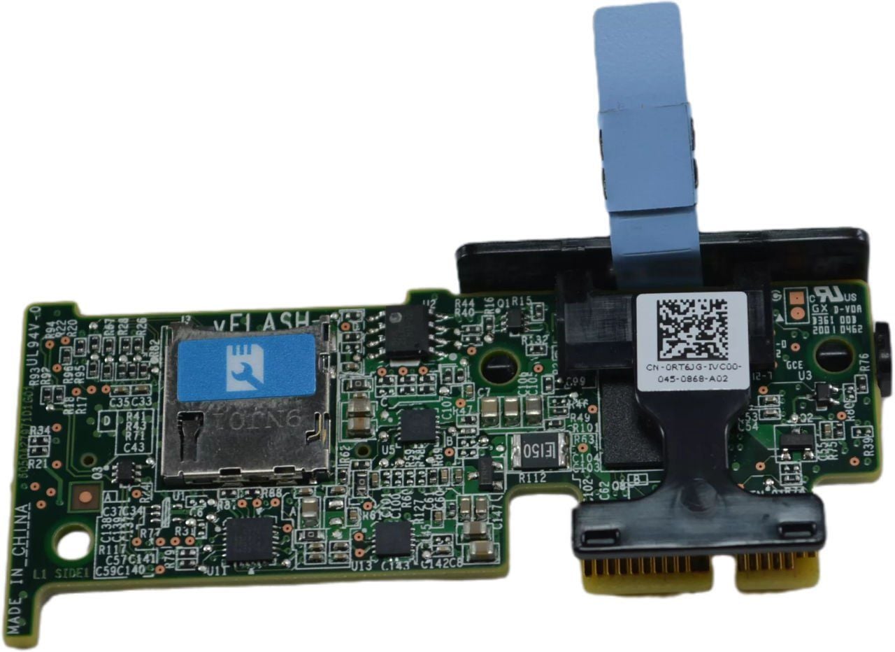 dell 05507h vflash card reader module für poweredge... DELL Dual SD-Card Reader MODULE for 14Gen Servers (RT6JG) | RackDepo ...