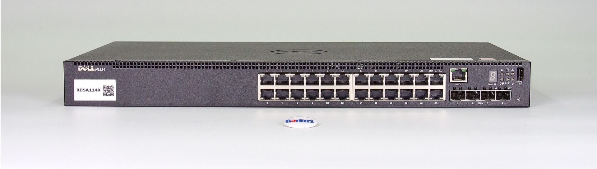 Sıfır Dell N1524 24-Port GbE Switch + 4x10G SFP+ | Rack Depo | RackDepo ...