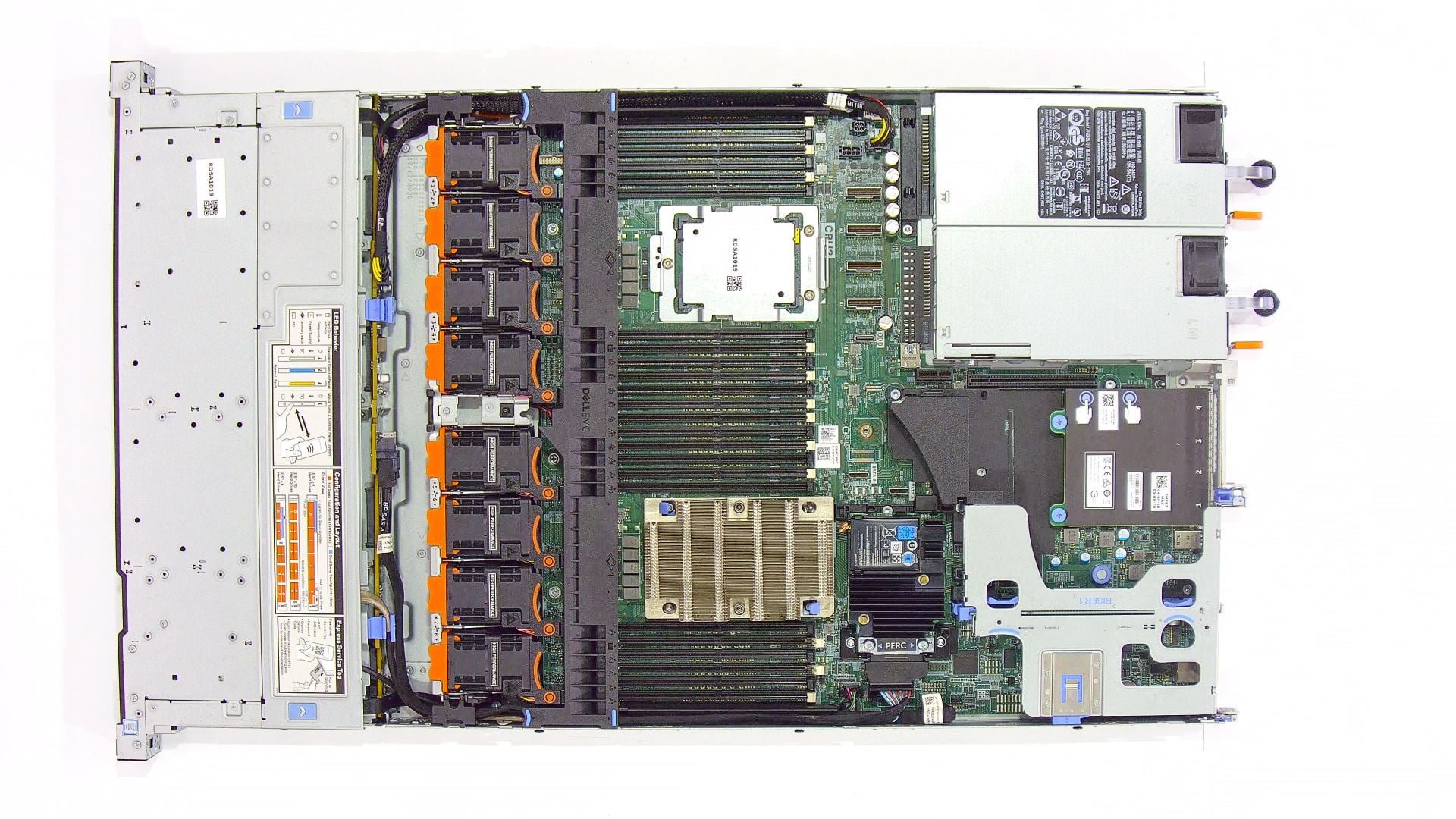 DELL Poweredge R640 Sunucu - Xeon Silver 4215 64GB RAM | Rack Depo
