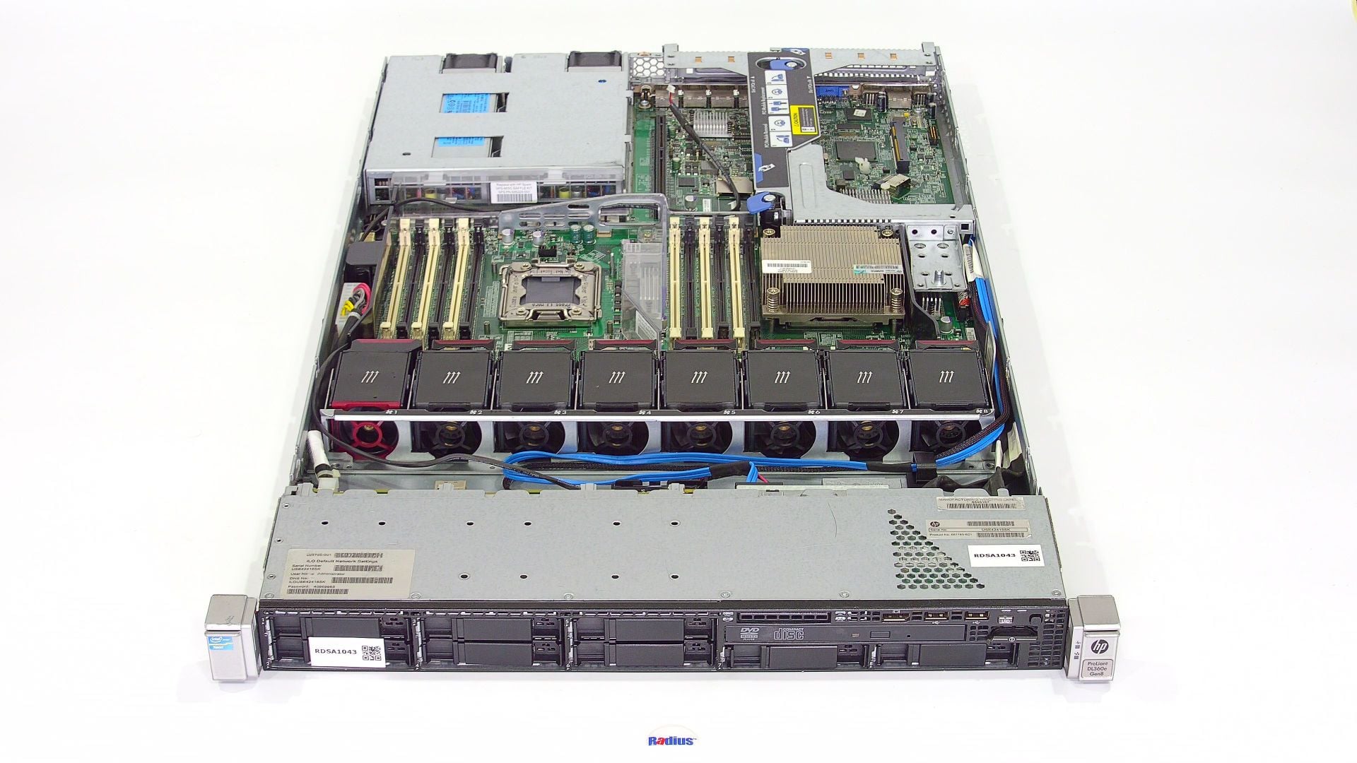 HP Proliant DL360e Gen8 Sunucu - Xeon E5-2450 16GB | Rack Depo