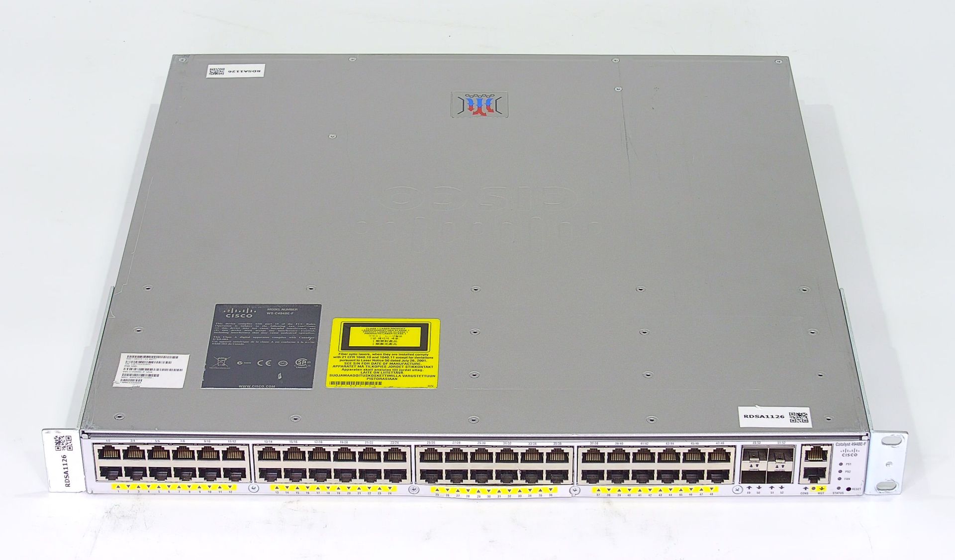 Cisco Catalyst 4948E-F 48x1G + 4x10G SFP+ Layer 3 Switch | Rack